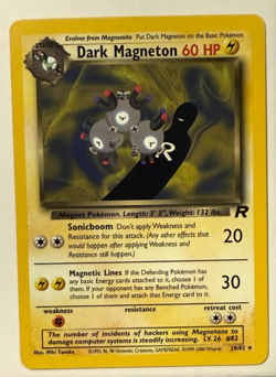 Team Rocket Pokemon TCG Dark Magneton 28/82 - Image 1