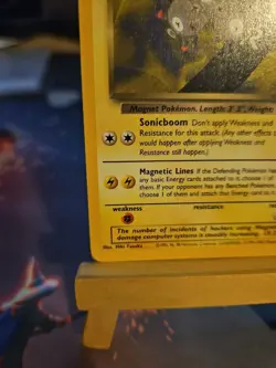 Pokemon TCG Dark Magneton 28/82 Rocket Non Holo Rare LP - Image 5