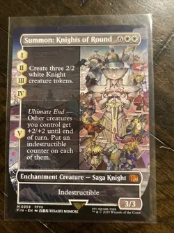 Summon: Knights of Round (Borderless) Final Fantasy Regular - Image 1