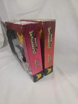 Pokemon TCG Celebrations Lance's Charizard V and Dark Sylveon V Box Set - Image 4