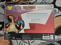 Pokemon TCG Celebrations Lance's Charizard V and Dark Sylveon V Box Set - Image 3