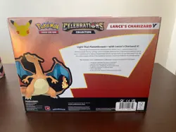 Pokemon TCG Celebrations Lance's Charizard V and Dark Sylveon V Box Set - Image 3