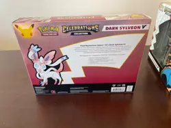 Pokemon TCG Celebrations Lance's Charizard V and Dark Sylveon V Box Set - Image 5