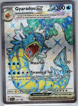 Gyarados ex 225/198 SV01: Scarlet & Violet Base Set - Pokemon Card - NM - Image 1