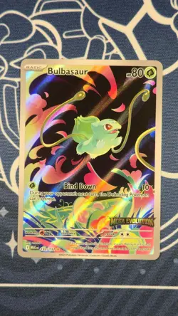 Bulbasaur 133/132 - Illustration Rare Holo Mega Evolution Promo - Pokemon TCG NM - Image 1