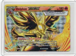 Pokemon Card - Delphox BREAK - 14/124 - Fates Collide - 2016 - Image 1
