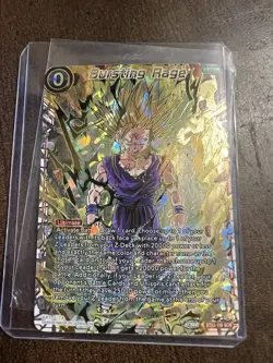 Bursting Rage SCR- Dragonball Super Card Game - Critical Blow - BT22-138 - Foil - Image 1