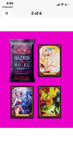 HAZBIN HOTEL Season 2 Trading Cards 1st Edition Booster Pack Lot Of 20 PRESALE. - Image 2