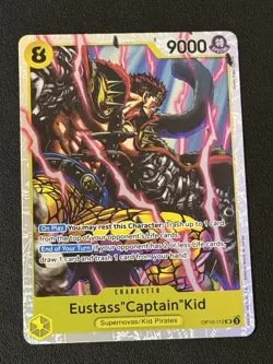 Eustass "Captain" Kid (112) OP10-112 Royal Blood Foil One Piece CCG TCG Card - Image 1