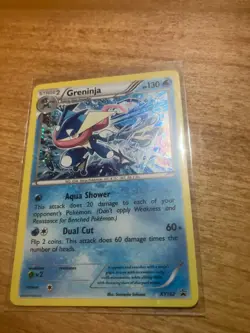 Pokemon Card Greninja XY162 Cosmos Holo Black Star Promo * 2016 * NM - Image 1