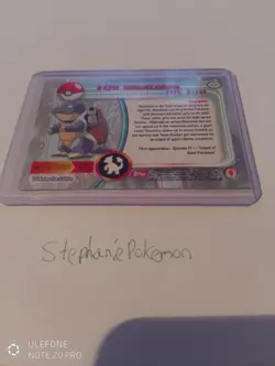 Blastoise #09 Red Logo 1999 Topps Tv Animation Pokemon Card Mint Pack Fresh - Image 3