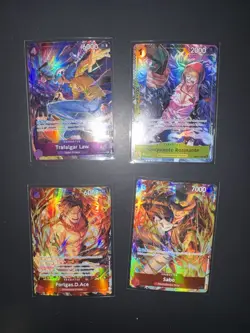 One Piece TCG Promo Cards From Illustration Box Vol 5 And 6 - Image 1