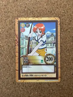 one piece carddass hyper battle 1999 NAMI first stage C11 anime card ① - Image 1