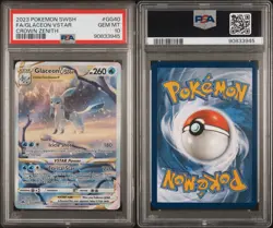 Glaceon VSTAR GG40/GG70 Crown Zenith: Galarian Gallery Holo Card PSA 10 - Image 3