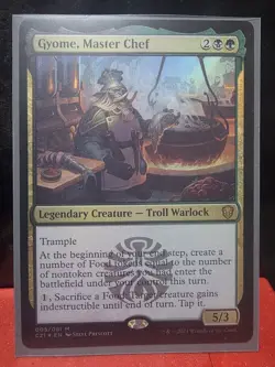 MTG Gyome, Master Chef Commander 2021 005/081 Foil Mythic - Image 1