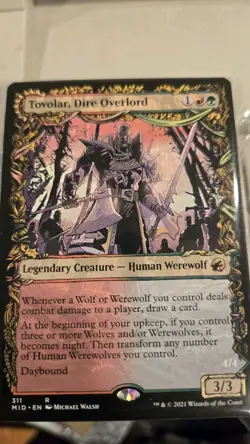 Tovolar, Dire Overlord Werewolf MTG EDH Commander Deck Werewolf Tribal - Image 1