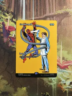 Counterspell (Borderless) Marvel Universe Eternal-Legal NM MTG - Image 1