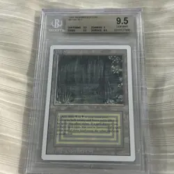 Bayou - MTG Magic the Gathering Revised Edition Beckett BGS 9.5 Gem Mint - Image 2