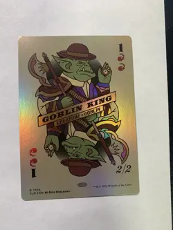MTG Goblin King (1705/3004) Secret Lair Drop Series FOIL- Rainbow - Image 1