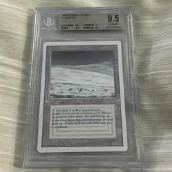 Tundra * REVISED * DUAL LAND * BGS 9.5 Gem Mint Magic The Gathering MtG Rare - Image 1