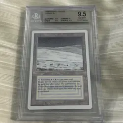 Tundra * REVISED * DUAL LAND * BGS 9.5 Gem Mint Magic The Gathering MtG Rare - Image 2