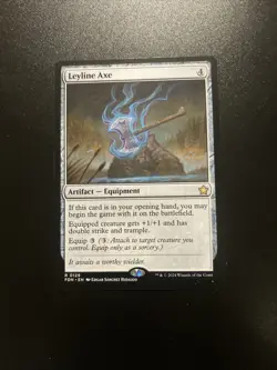 Leyline Axe Magic MTG Foundations - Rare - R0129 - Image 1