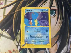 2002 Squirtle 132/165 Expedition Non-Holo Vintage Pokemon Card TCG NM - Image 1