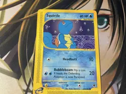 2002 Squirtle 132/165 Expedition Non-Holo Vintage Pokemon Card TCG NM - Image 4