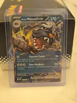 Destined Rivals - Arven's Mabosstiff ex - 139/182 - Double Rare - Pokemon TCG - Image 1