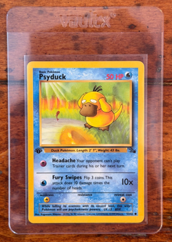 1999 Pokemon Psyduck 1st Edition 53/62 Fossil - Image 1