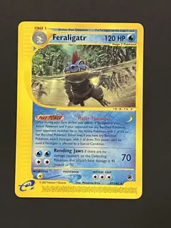2002 Pokemon Expedition Set Feraligatr 47/165 - Image 1