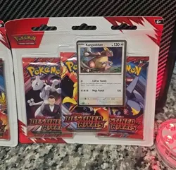 2x New Kangaskhan Destined Rivals 3 Pack Blisters Sealed Pokemon Scarlet Violet - Image 2