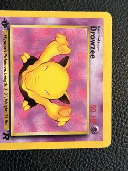 Drowzee 54/82 1st Edition Team Rocket Vintage WOTC - Pokemon TCG - Image 2
