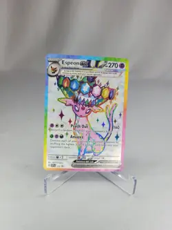 Pokemon Prismatic Evolutions Espeon ex SVP175 Figure Collection Promo #175 3 - Image 1