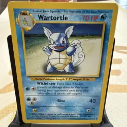 Wartortle 42/102 Base Set Pokemon Card lp - Image 1