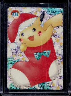 Pokemon Pocket Monsters Vending Pikachu Holo Prism Vintage Sticker #334 #342 - Image 1