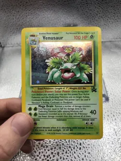 Pokemon Venusaur #13 Holo Black Star Promo Wizards Of The Coast 1999-2000 - Image 1