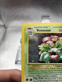 Pokemon Venusaur #13 Holo Black Star Promo Wizards Of The Coast 1999-2000 - Image 2