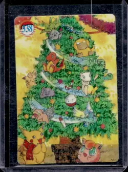 Pokemon Pocket Monsters Vending Pikachu Holo Prism Vintage Sticker #338 - Image 1
