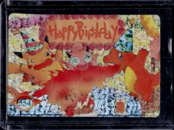 Pokemon Pocket Monsters Vending Charizard Prism Holo Vintage Sticker #354 #358 - Image 1