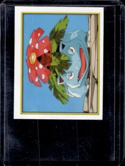 2000 Pokemon Merlin Stickers Series 2 Nintendo Venosaur Sticker #126 - Image 1