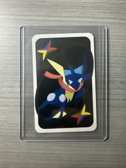Greninja WILD Pokemon Mattel Japanese UNO Card - Image 1
