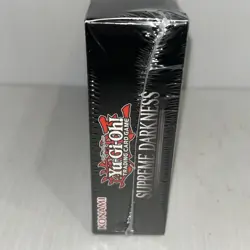 Yu-gi-oh Supreme Darkness Mini Four Pack Booster Box Sealed 1st Ed 25th/50c - Image 3
