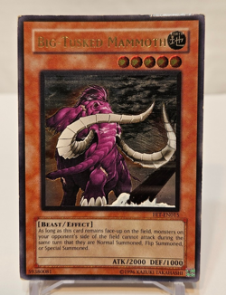 ULTIMATE Rare Big-Tusked Mammoth FET-EN015 Unlimited Yugioh 867 - Image 1