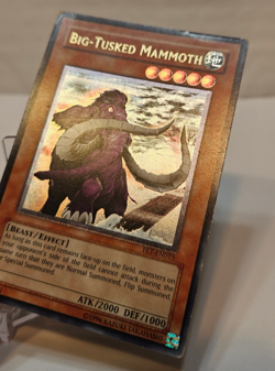 ULTIMATE Rare Big-Tusked Mammoth FET-EN015 Unlimited Yugioh 867 - Image 3