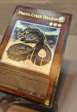 Ultimate Rare Proto-Cyber Dragon SOI-EN010 1st Edition Yugioh 956 - Image 3