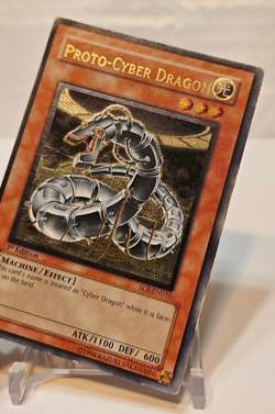 Ultimate Rare Proto-Cyber Dragon SOI-EN010 1st Edition Yugioh 956 - Image 4