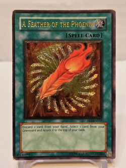 Ultimate Rare A Feather of the Phoenix FET-EN037 Unlimited Yugioh 1038 - Image 1