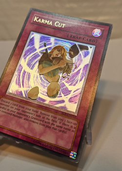 Ultimate Rare Karma Cut SOI-EN053 Unlimited Yugioh 1045 - Image 3