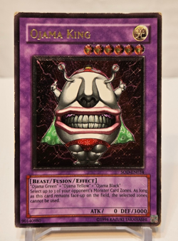 Ultimate Rare Ojama King SOD-EN034 Unlimited Yugioh 1072 - Image 1